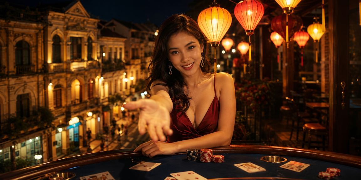 Không khí đặt cược Baccarat với đèn lồng đặc trưng tại Hà Nội